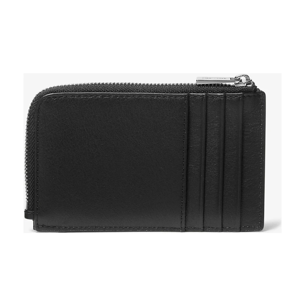 Michael Kors Varick Lederen Portemonnee Black Heren
