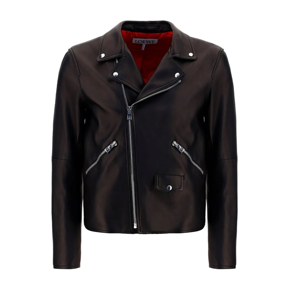 Loewe men's shop leather jacket