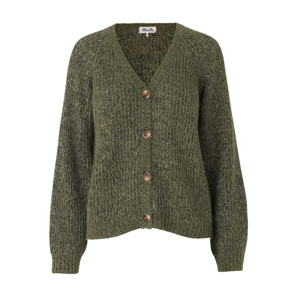 BAUM UND PFERDGARTEN Olijf Wol Vest Green Dames
