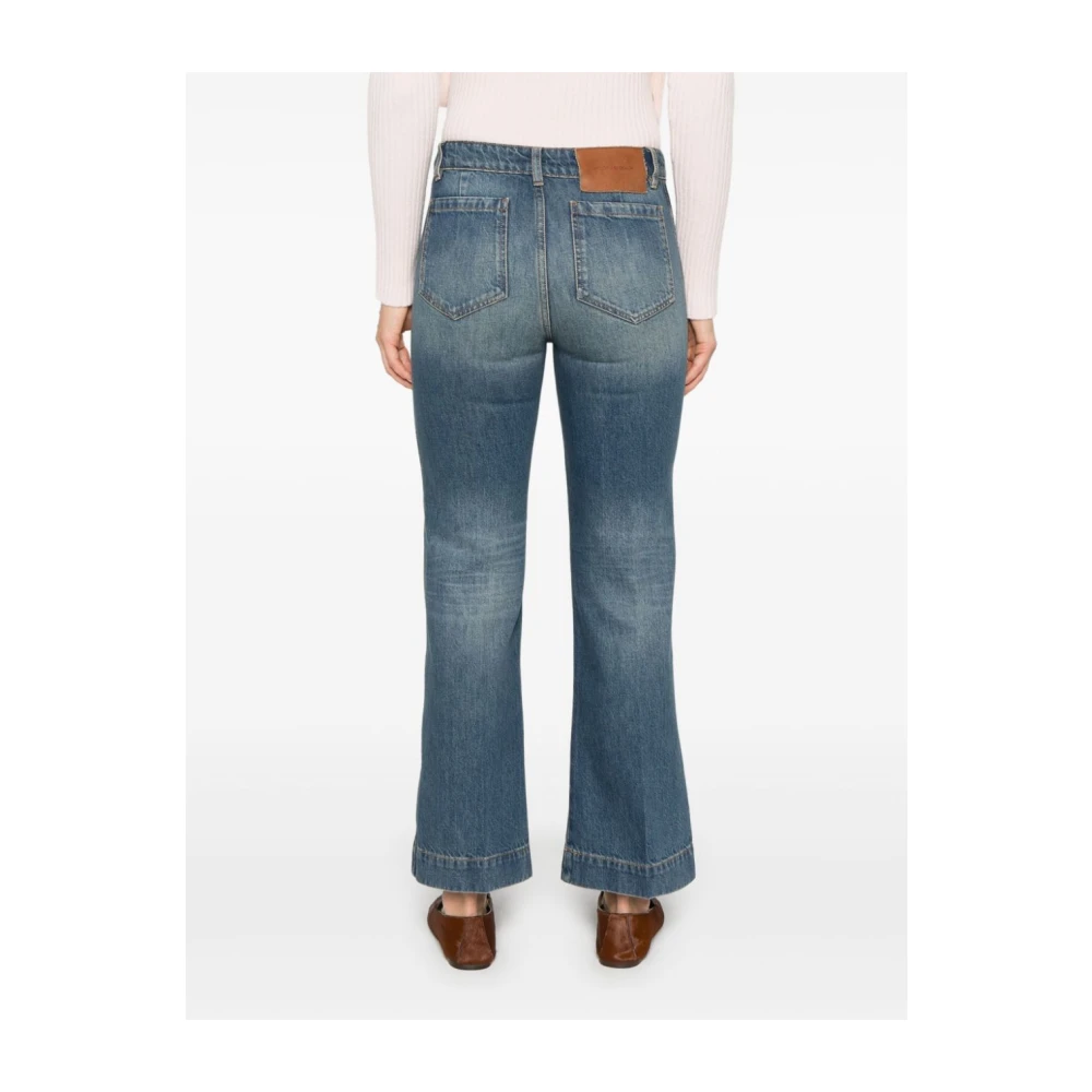 Victoria Beckham Blauwe Jeans voor Vrouwen Blue Dames