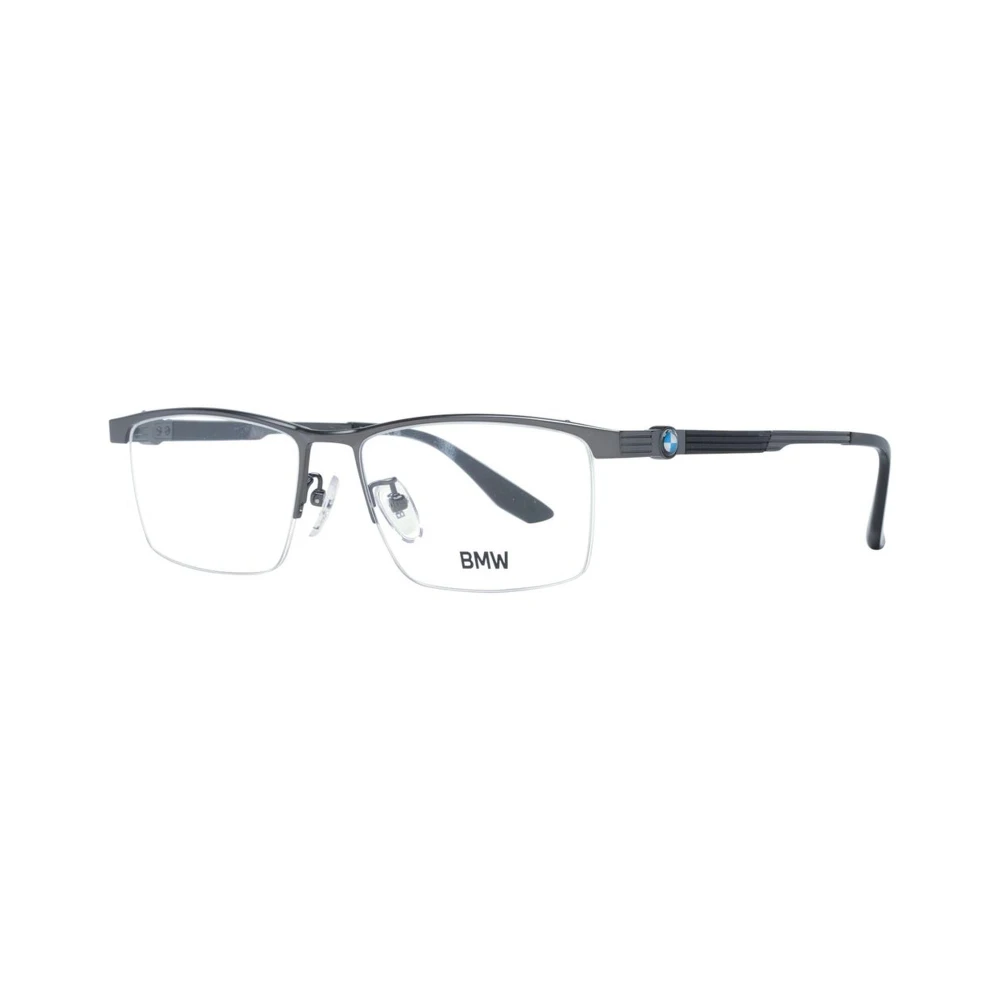 Gunmetal Rektangulære Optiske Briller