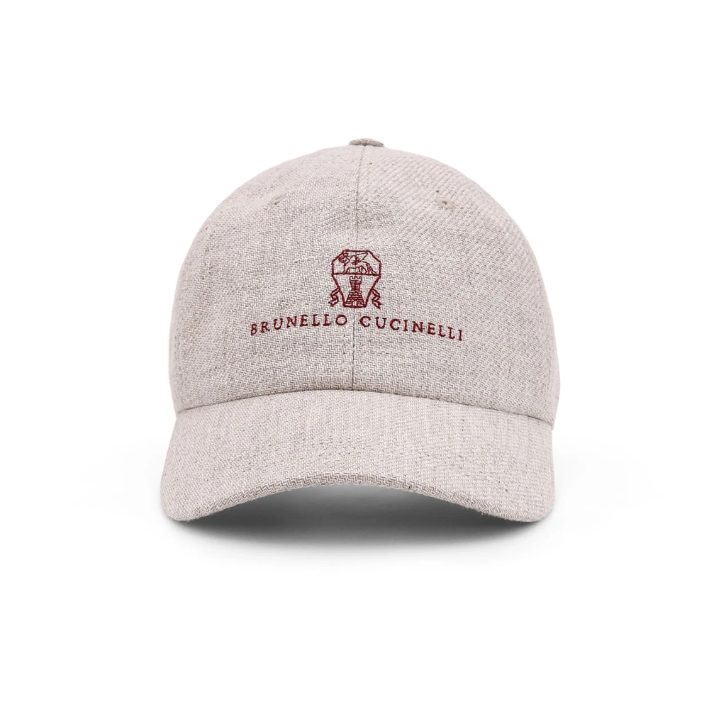 Accessories > Hats > Caps - - Brunello Cucinelli - Modalova