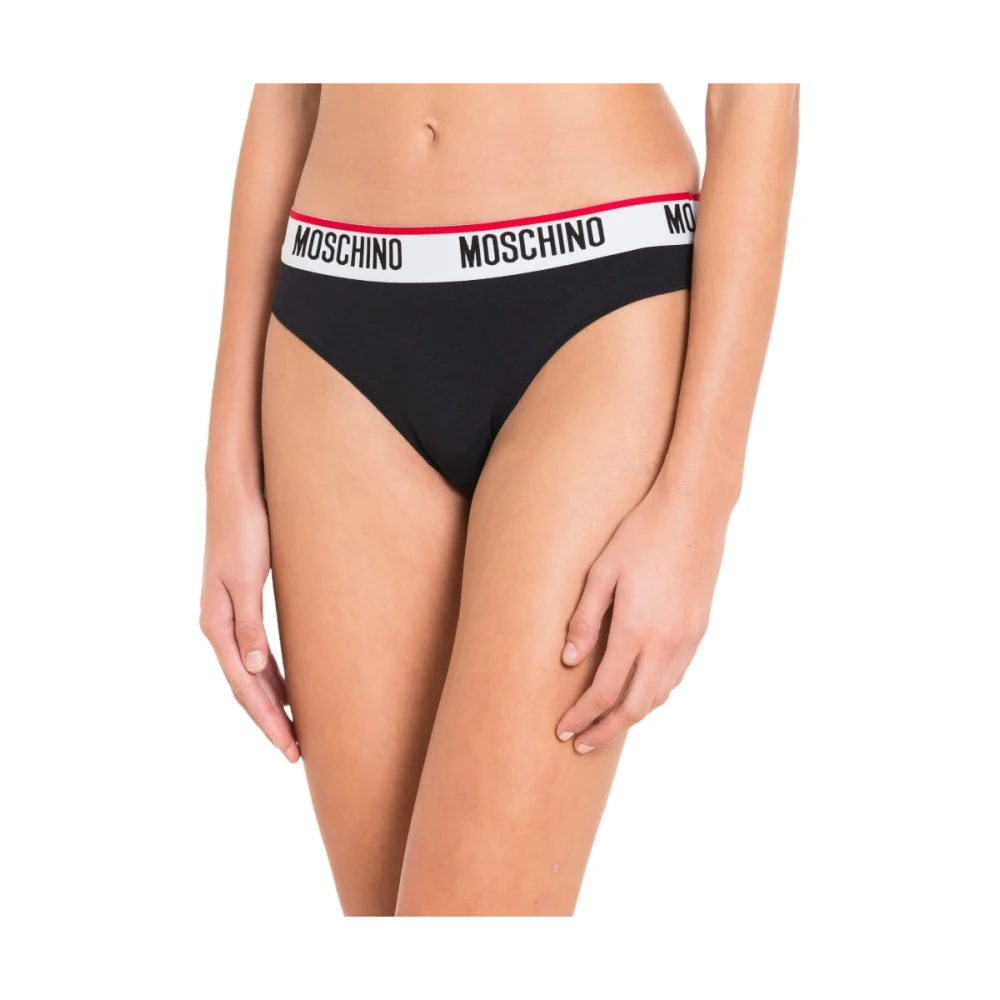 Moschino Comfortabele Onderkleding Black Dames