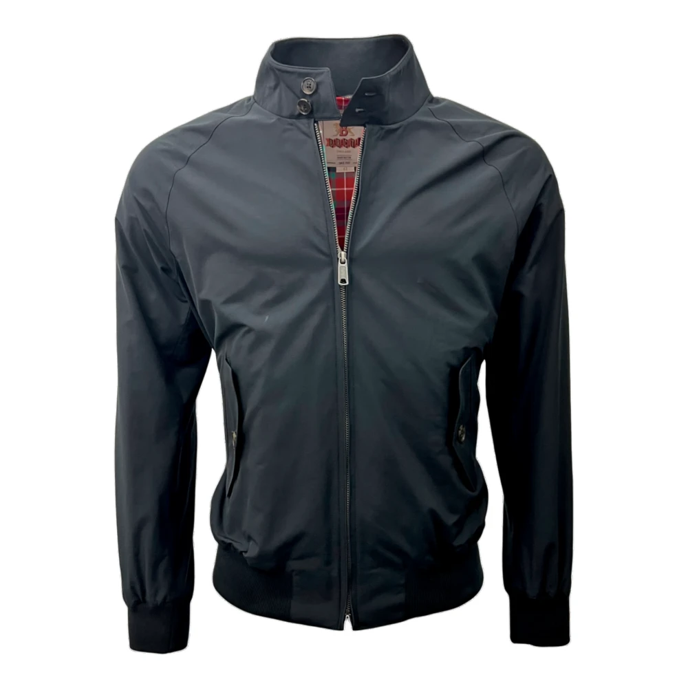 Baracuta Klassieke Harrington-jas in zwart Black Heren