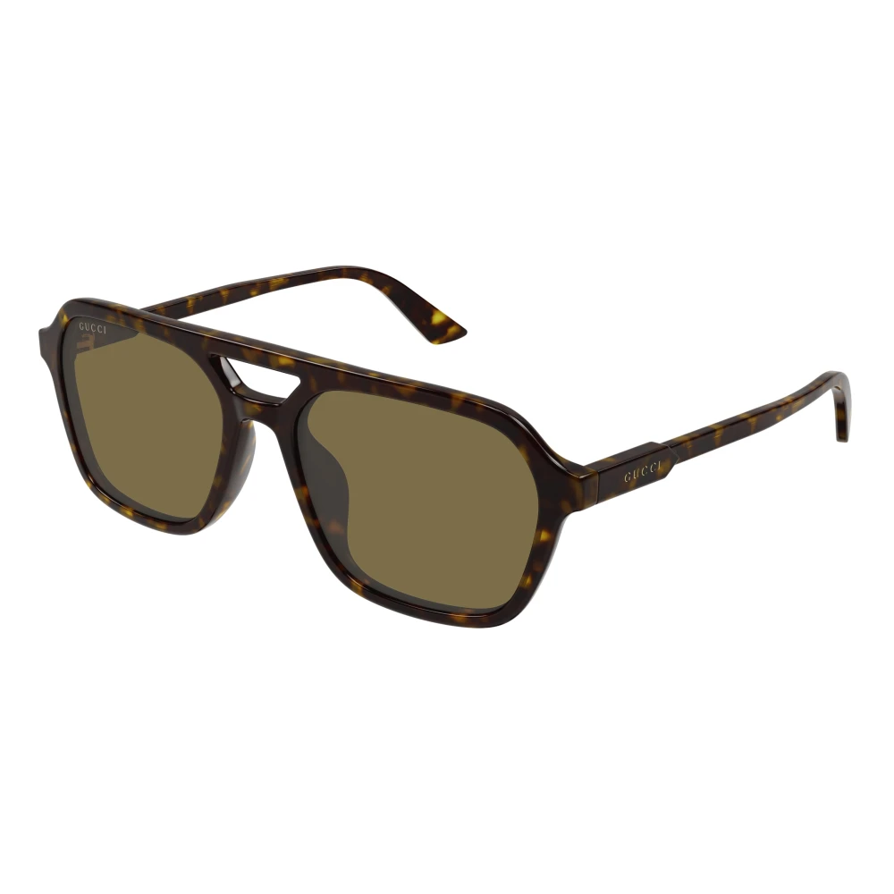 Gucci Men's Brown Sunglasses, 57 Mm, Stylish Sunglasses
