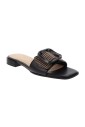 womens-faux-leather-and-fabric-slippers