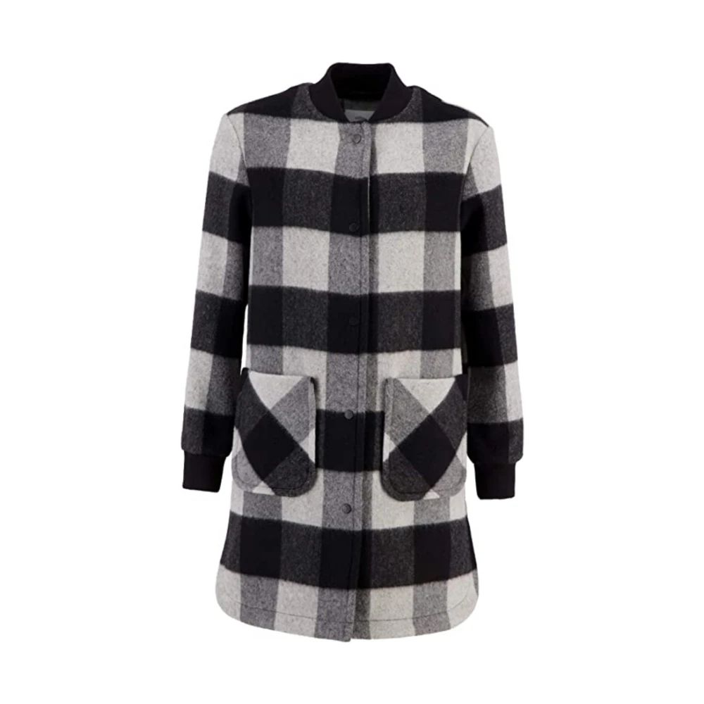 FYNCH-HATTON Klassieke Wollen Jas Multicolor Dames