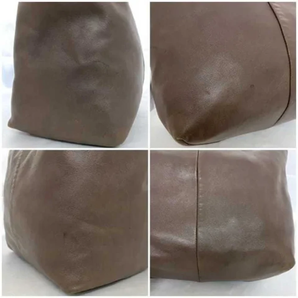 Loewe Pre-owned Leather shoulder-bags Brown Dames