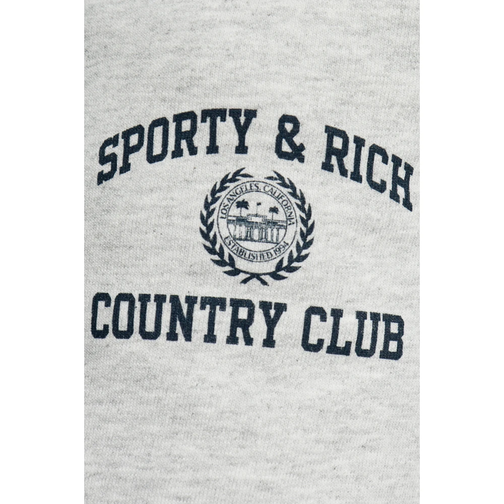 Sporty & Rich Sweatpants uit de Wall Street collectie Gray Dames