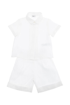 white-linen-baby-shirt-shorts-set