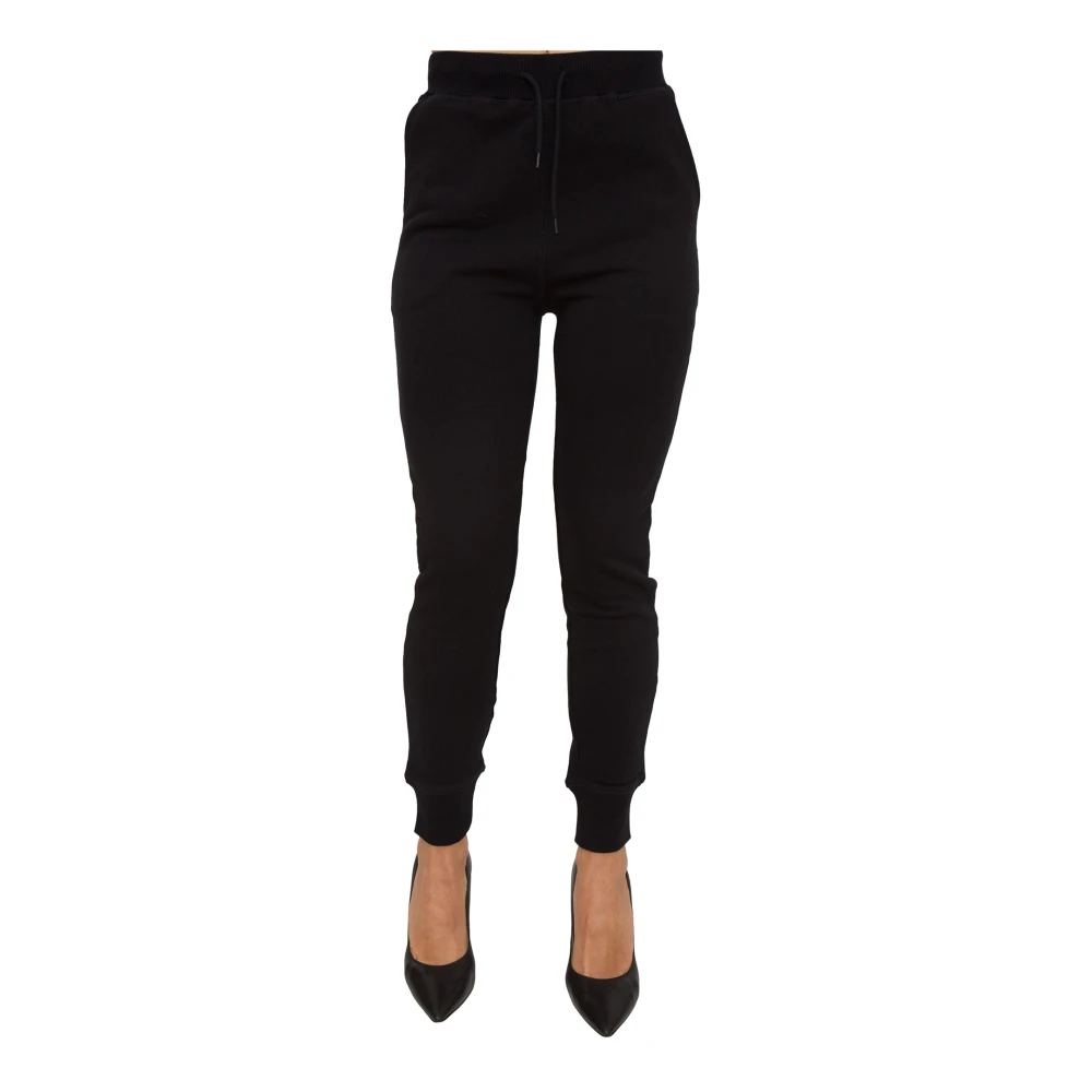 Twinset Women's Black Jogging Trousers - Sweatpants - 2XS - Trousers
