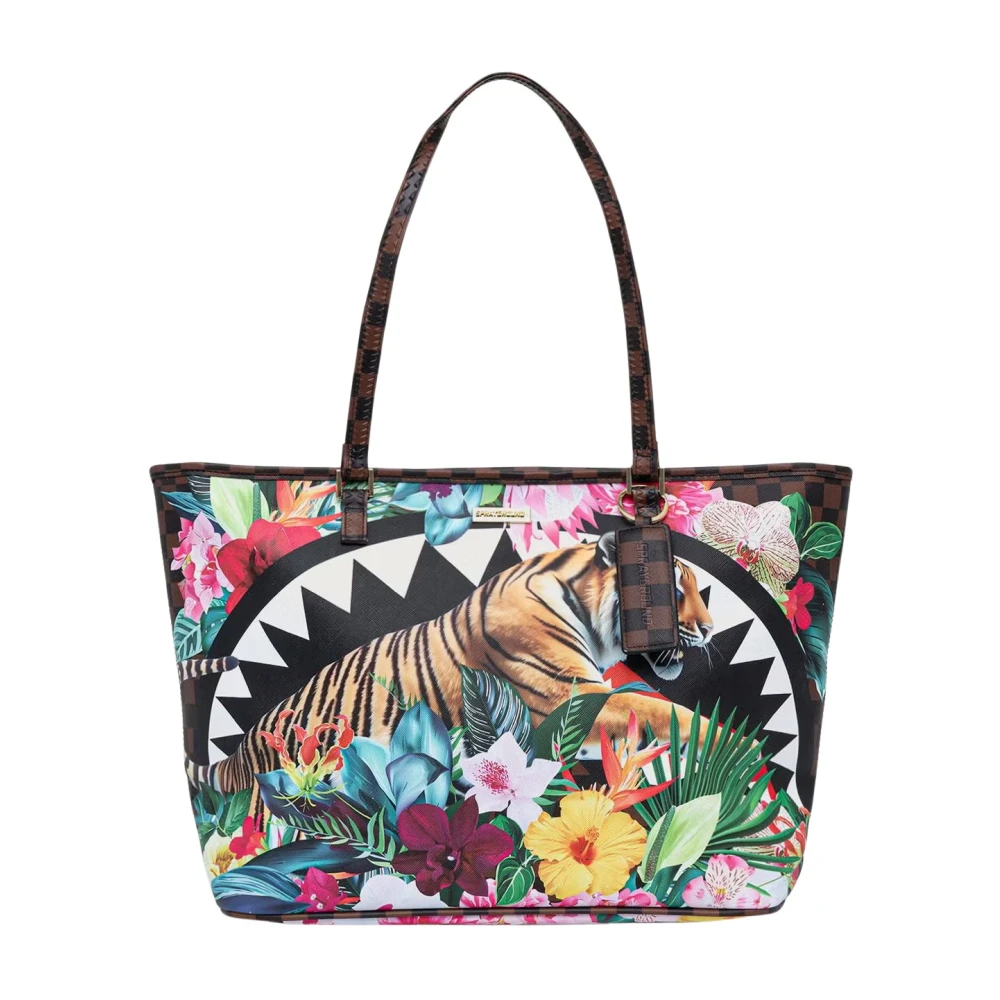 Sprayground Donna Multicolor Borse, E, Taglia Unica, New,