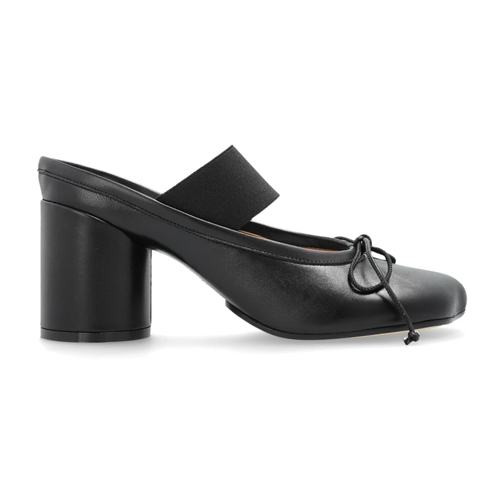 Mm6 Maison Margiela Damen Schwarz Numeric Anatomic Mule