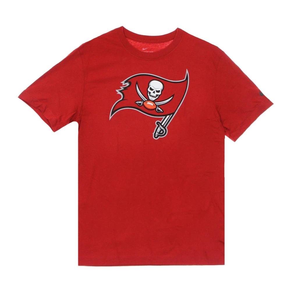 Nike Men's Red Nfl Logo Tee Tampa Bay Buccaneers