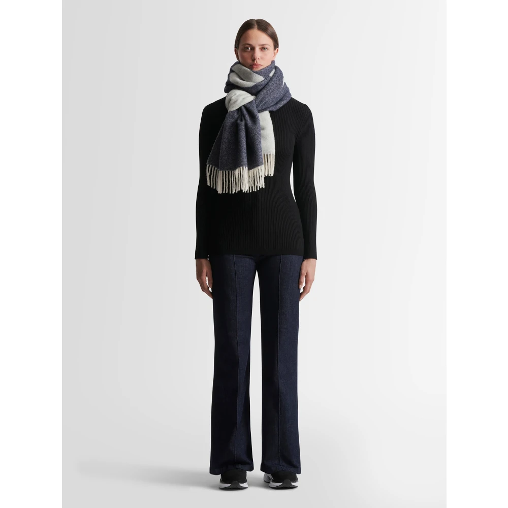 Fusalp Oversize Sjaal Blue Unisex