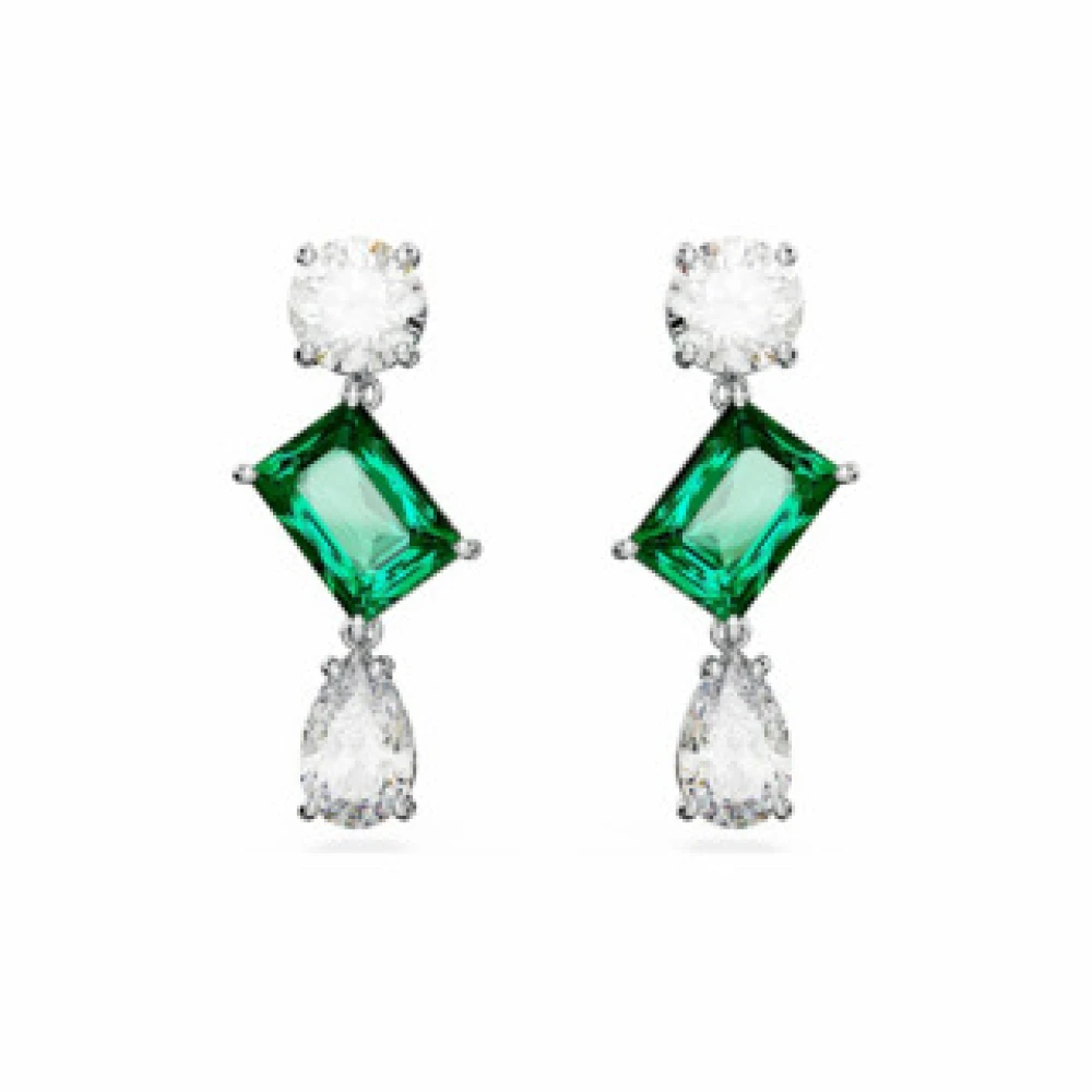 Swarovski Women's Gray Earrings - Earrings - One Size - Accessories