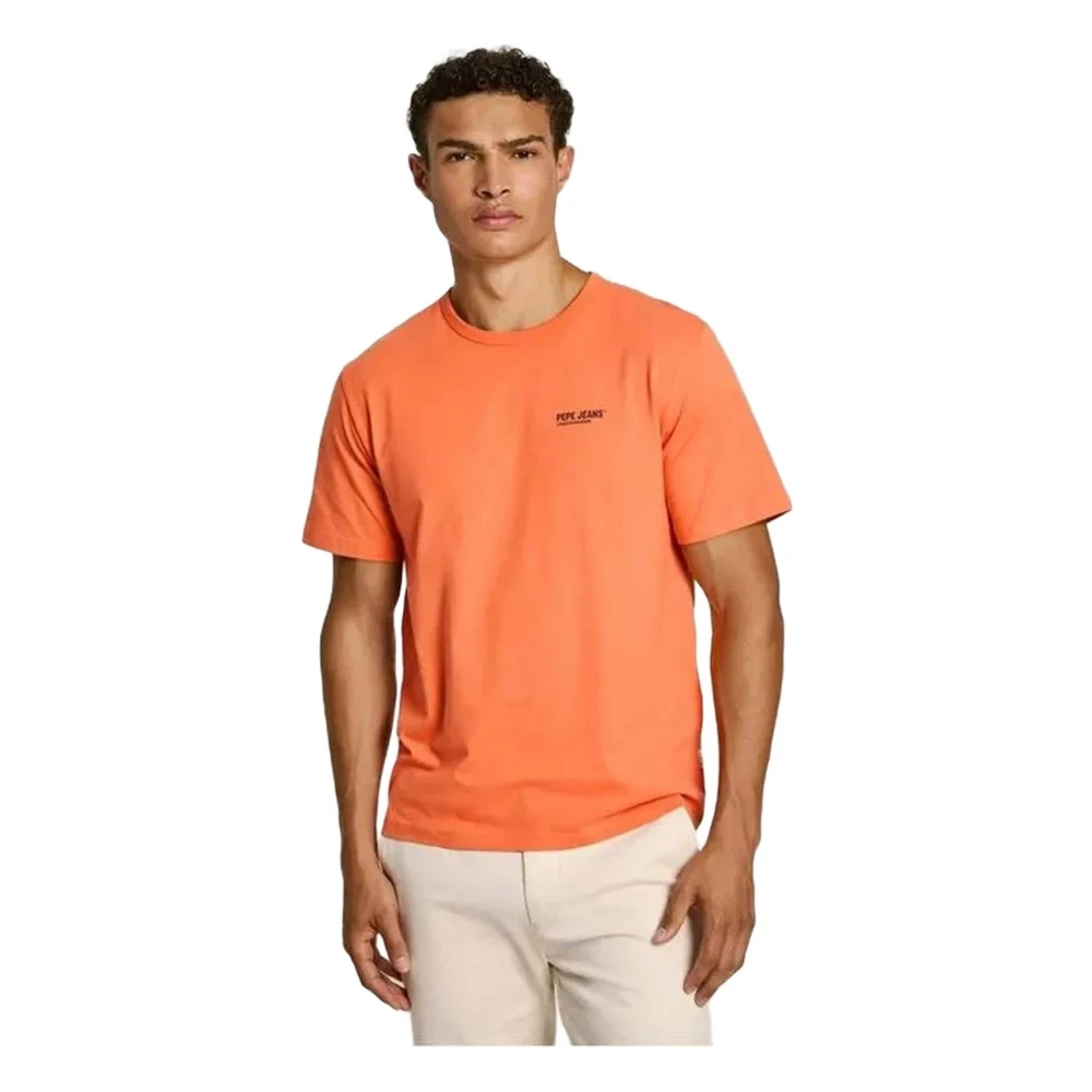 Pepe Jeans Sam T-tröja Orange, Herr