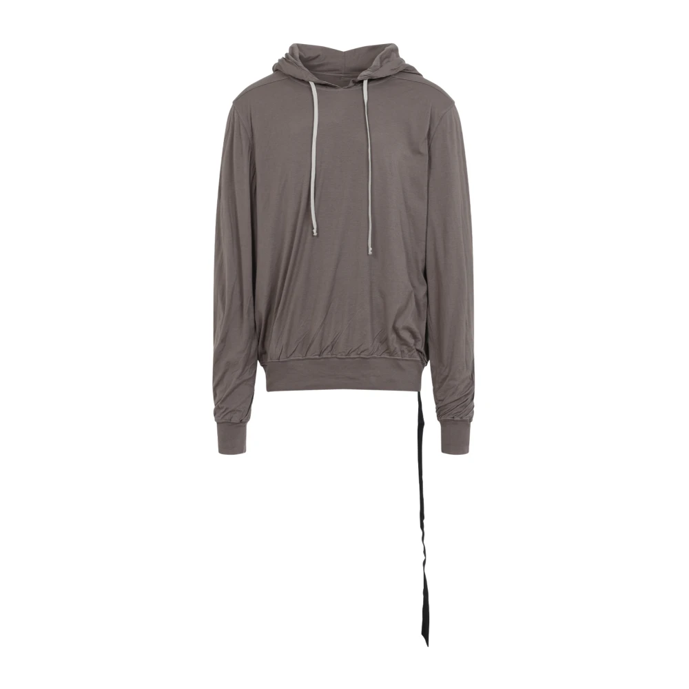 Rick Owens Bekväm Oversized Hoodie Gray, Herr