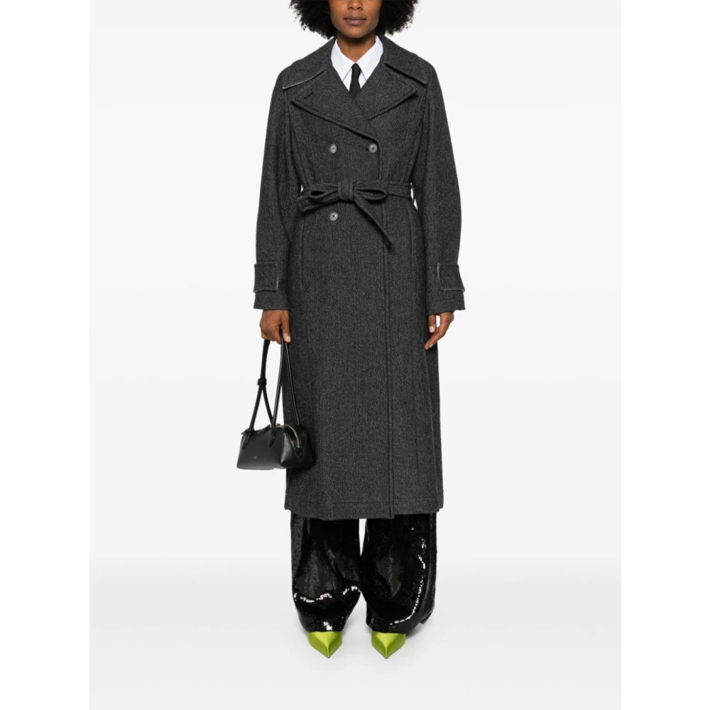 Tela Stijlvolle Jassen voor Modieuze Look Gray Dames