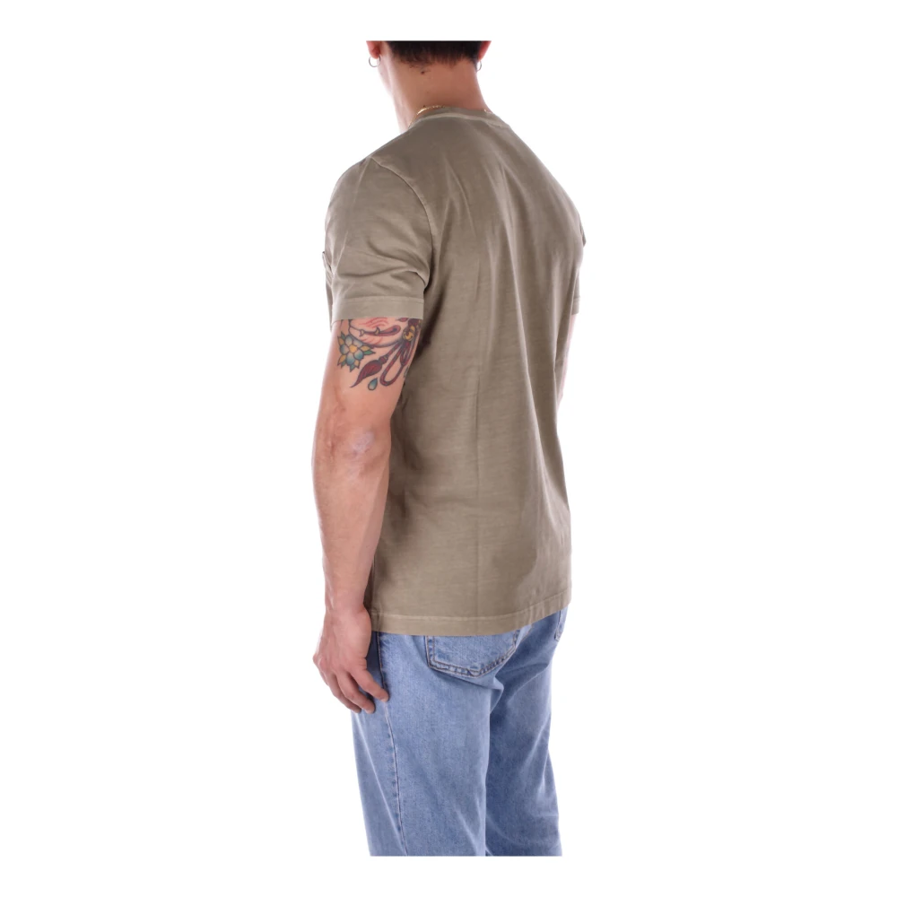 Fay T-Shirts Green Heren