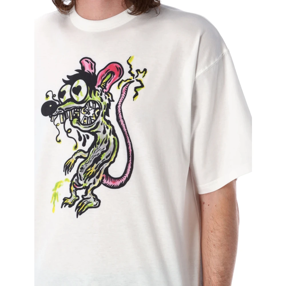 Magliano Bedrukt Muizen T-shirt White Heren