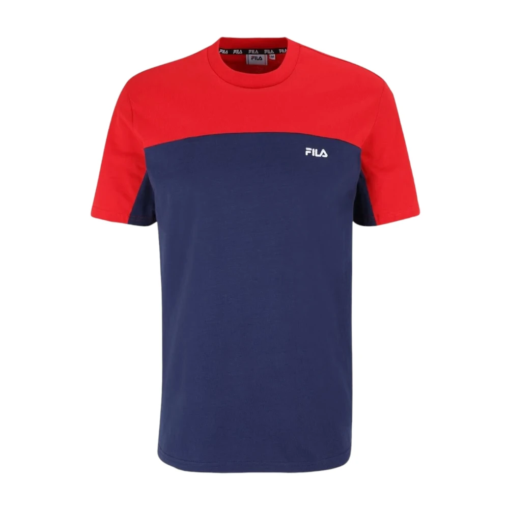 Fila Stijlvolle T-shirts voor dagelijks gebruik Blue Heren