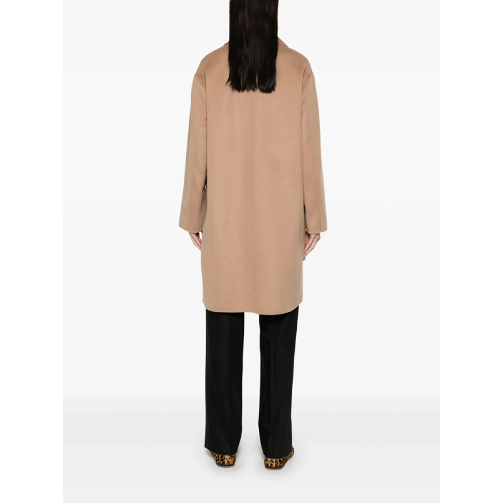 Max Mara Wollen Coconjas Brown Dames
