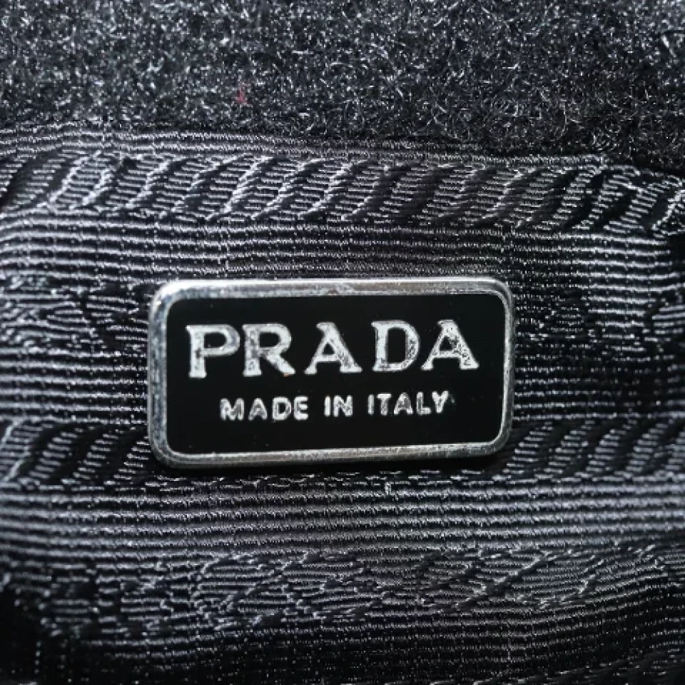 Prada Vintage Pre-owned Fabric prada-bags Gray Dames