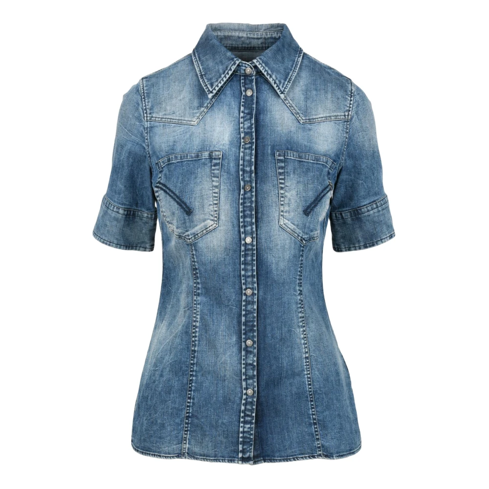 Blouses & Shirts > Denim Shirts - - Dondup - Modalova