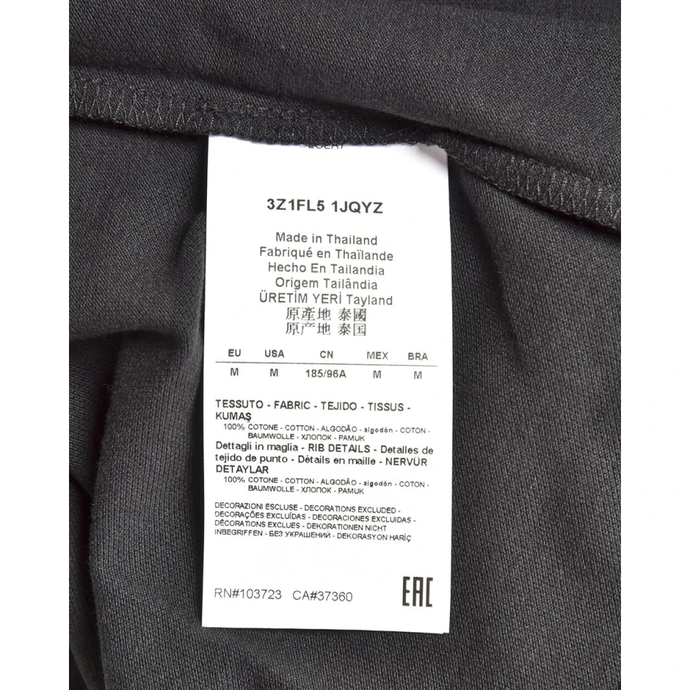 Emporio Armani Klassieke Polo Shirt voor Mannen Black Heren