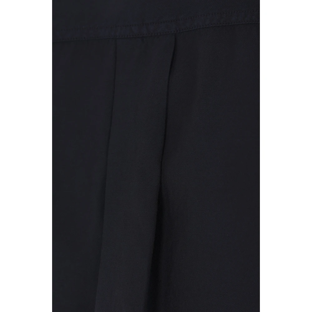 Tom Ford Blauw Katoenen Klassiek Overhemd Blue Heren