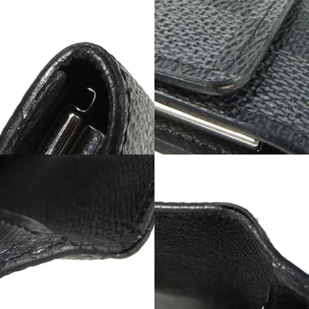 Louis Vuitton Vintage Pre-owned Canvas key-holders Black Heren