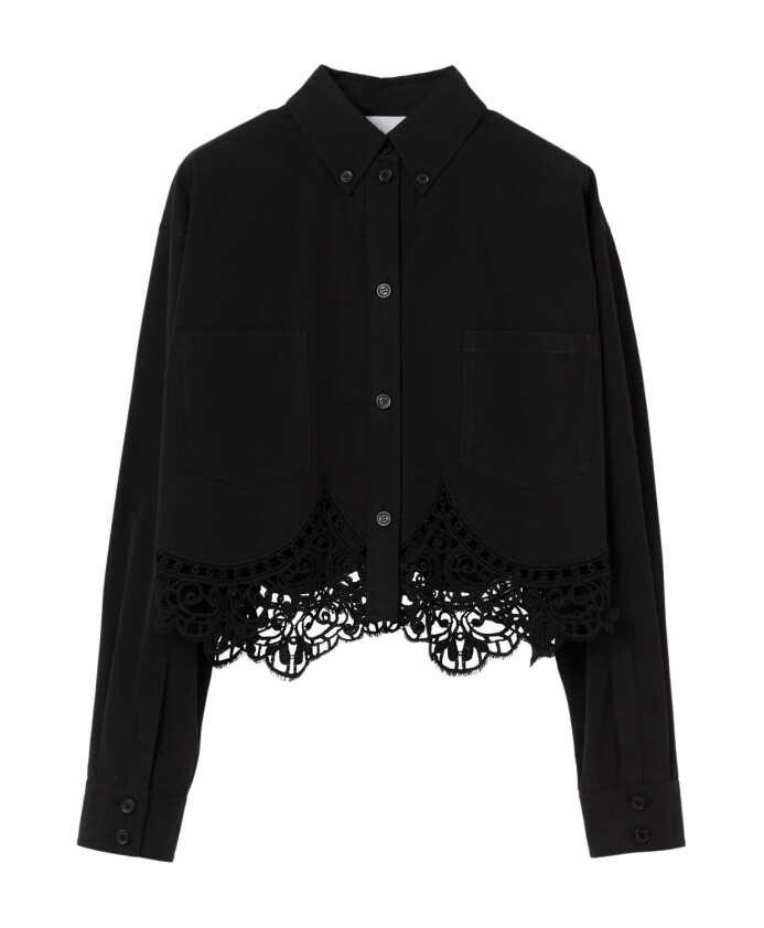 chemise-noire-en-coton-courte-macrame