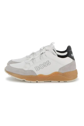 Logoprydda panelerade sneakers