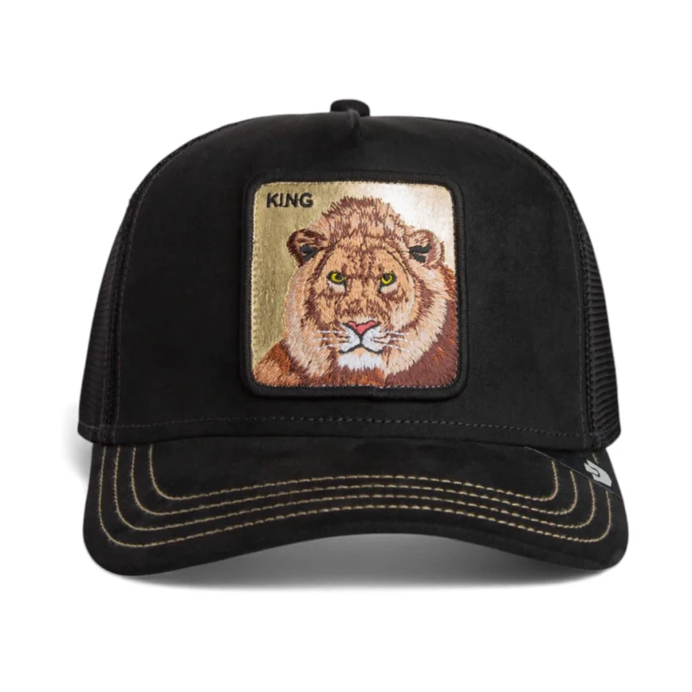 Goorin Bros Unisex Black Hats & Caps, One Size, Trucker Golden King Cap