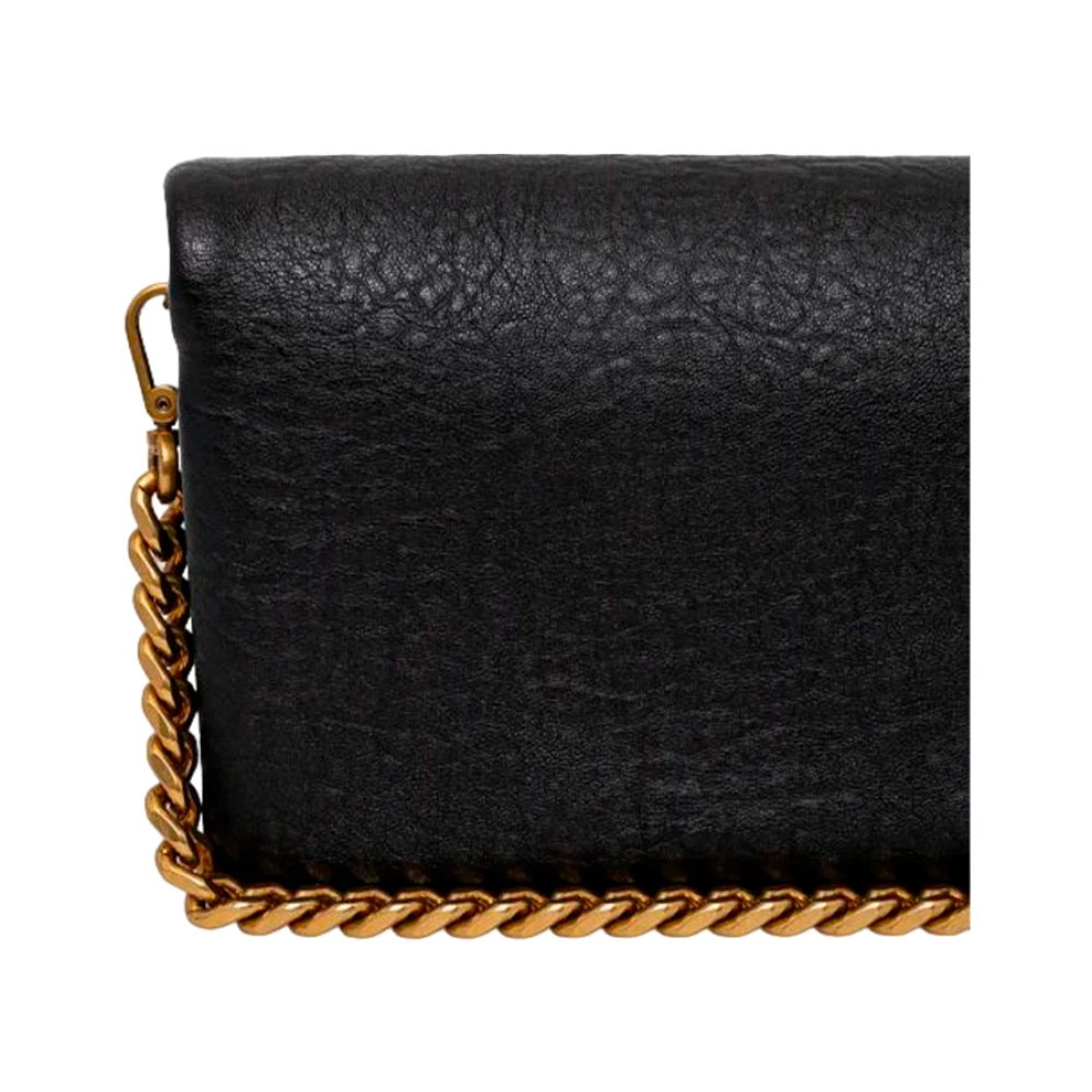 Just Cavalli Stijlvolle schoudertas met magnetische sluiting Black Dames