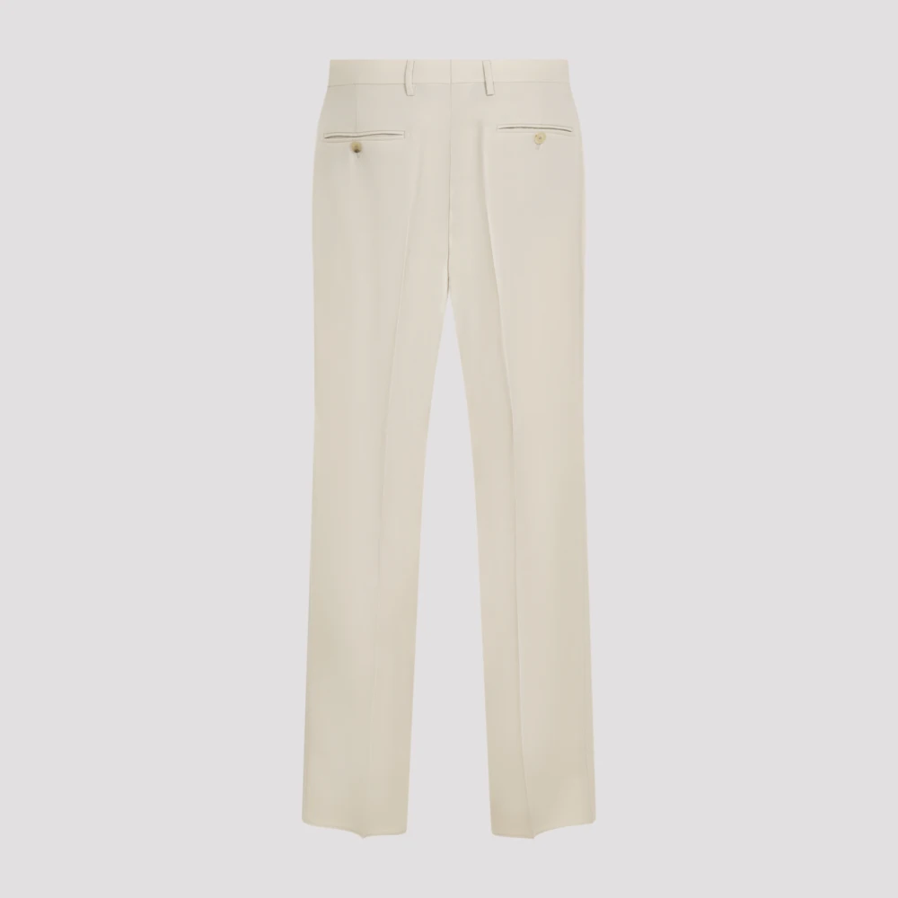 ETRO Wollen Pakbroek Naakt Neutrals Beige Heren