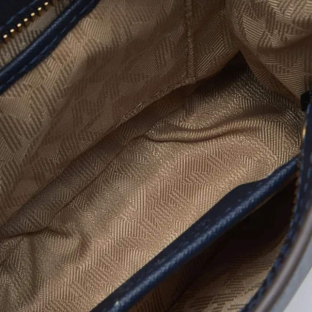 Michael Kors Pre-owned Leather totes Blue Dames
