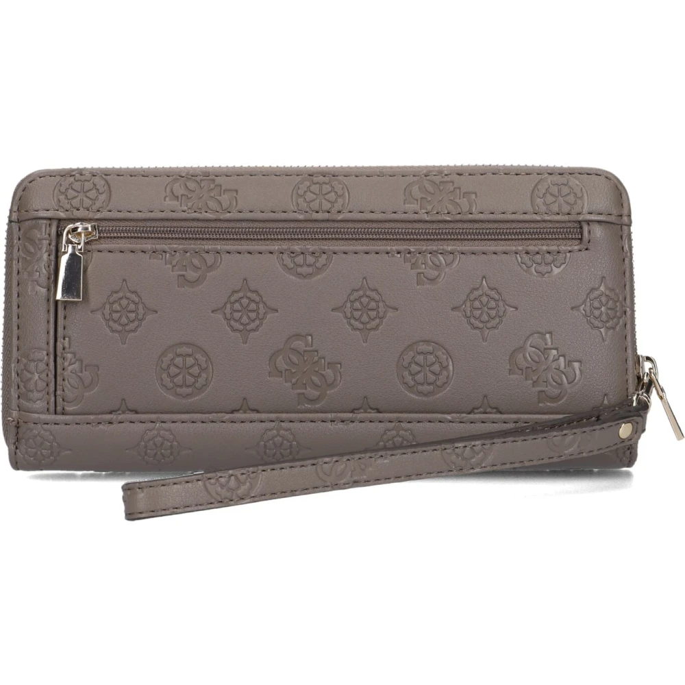 Guess Taupe Gerity Ritsportemonnee Gray Dames