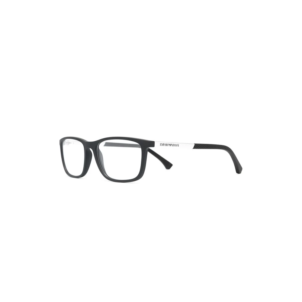 Emporio Armani Herren Schwarz Optische Brille