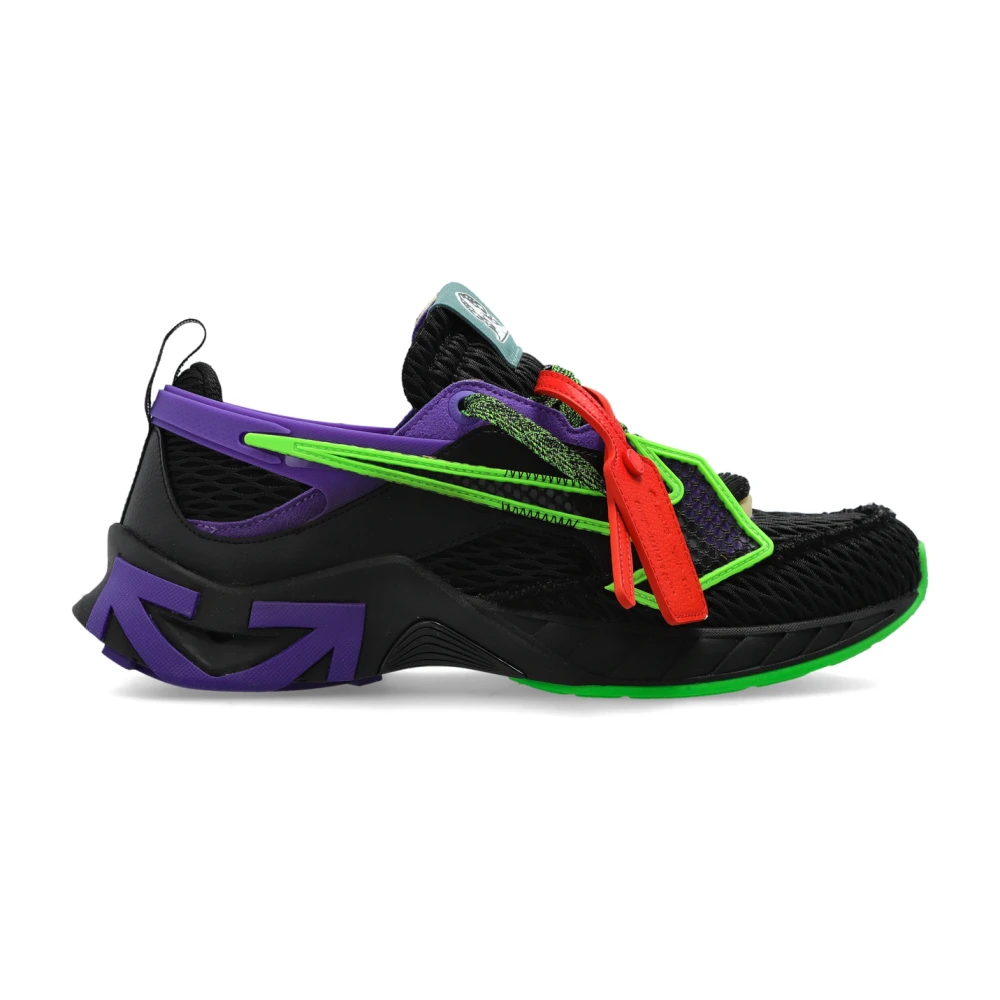 Off White Uomo Nero/Viola Space Memo Sneakers - Sneakers 46 - Immagine 2