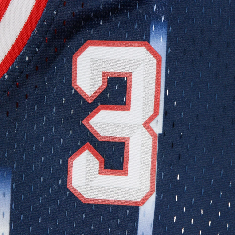 Mitchell & Ness Vintage NBA Basketball Tank Top Blue Heren