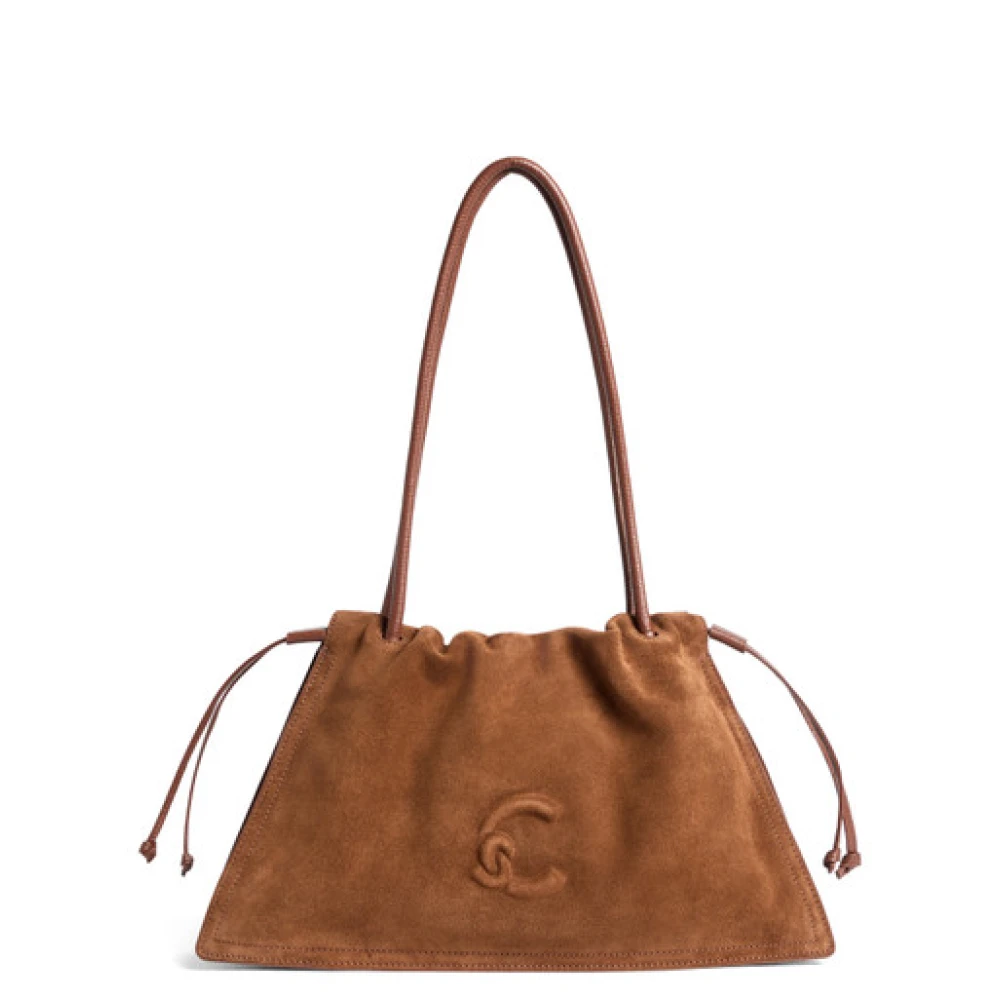 Coccinelle Women's Brown Dulse Medium Bucket Bag - Shoulder Bags - One Size - Bags