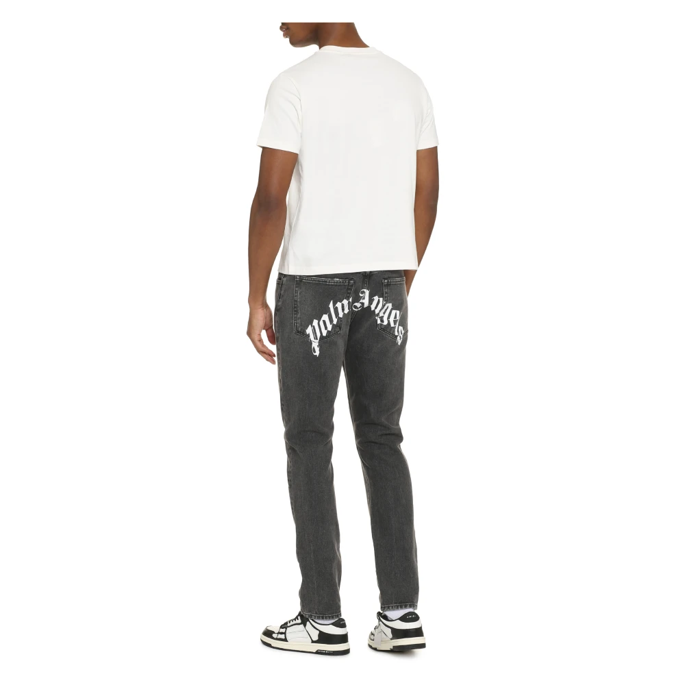 MCM Cotton Logo T-shirt White Heren