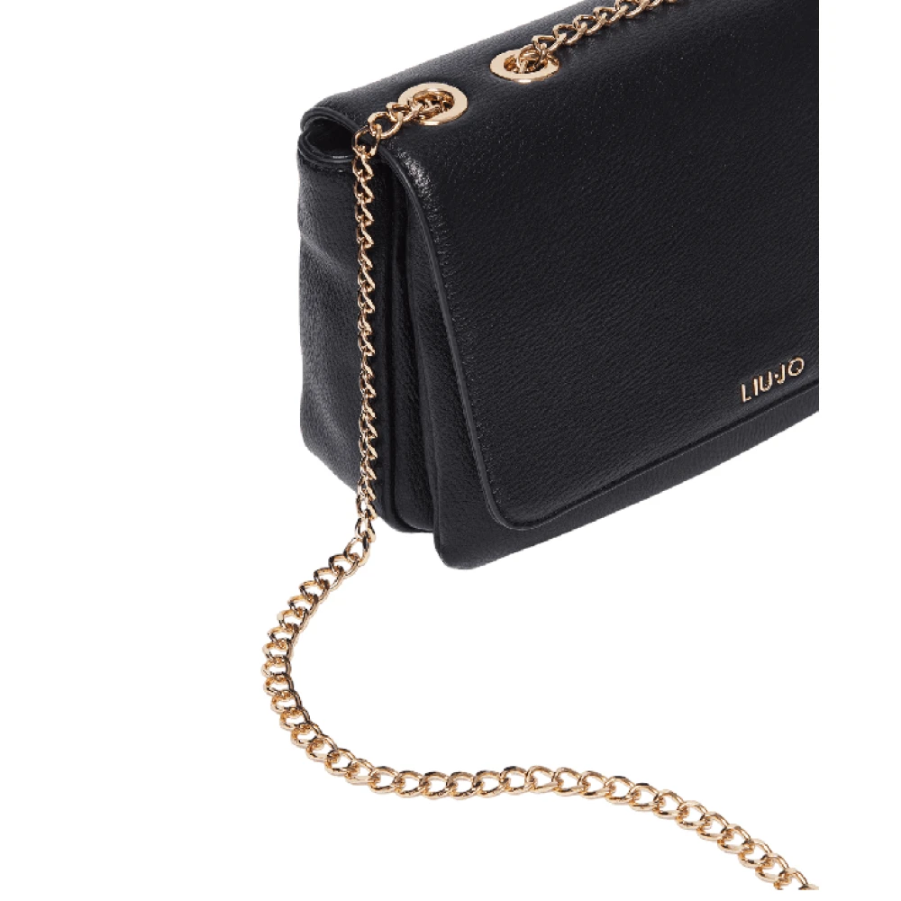 Liu Jo Zwarte Crossbody Tas E0037 Black Dames