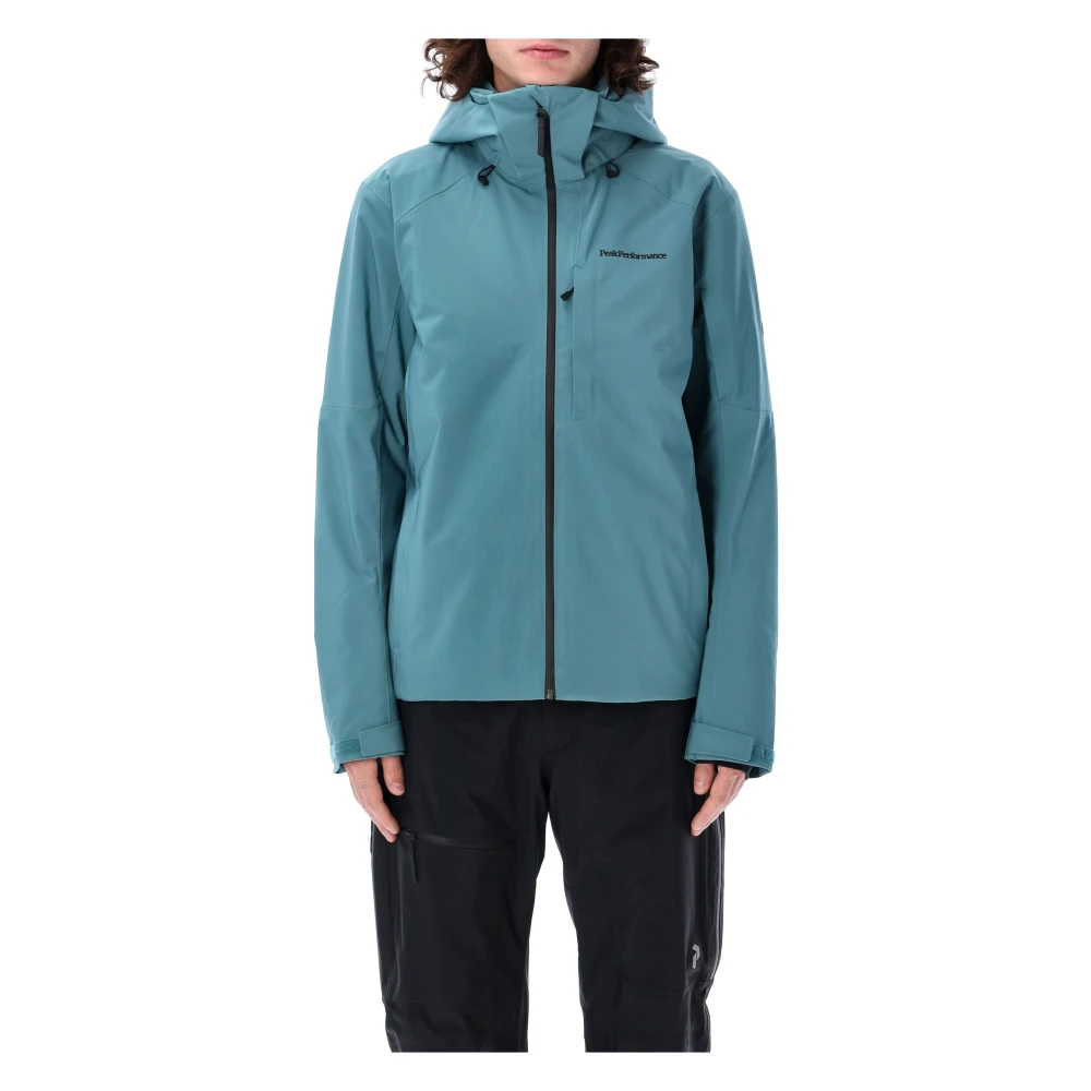 Peak Performance Maroon 2L Geïsoleerde Shell Jas Blue Heren