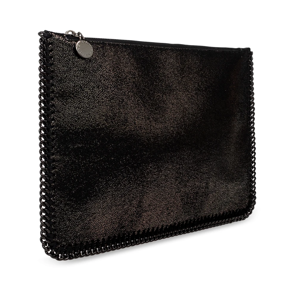 Stella Mccartney Vegan lederen clutch Black Dames