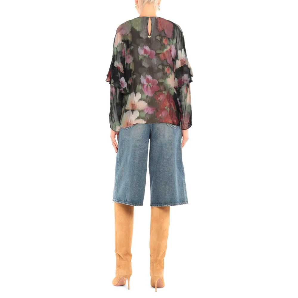 Twinset Lange Mouw Blouse Multicolor Dames