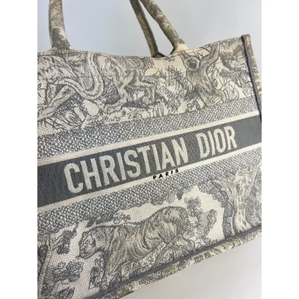 Dior Vintage Pre-owned Canvas dior-bags White Dames