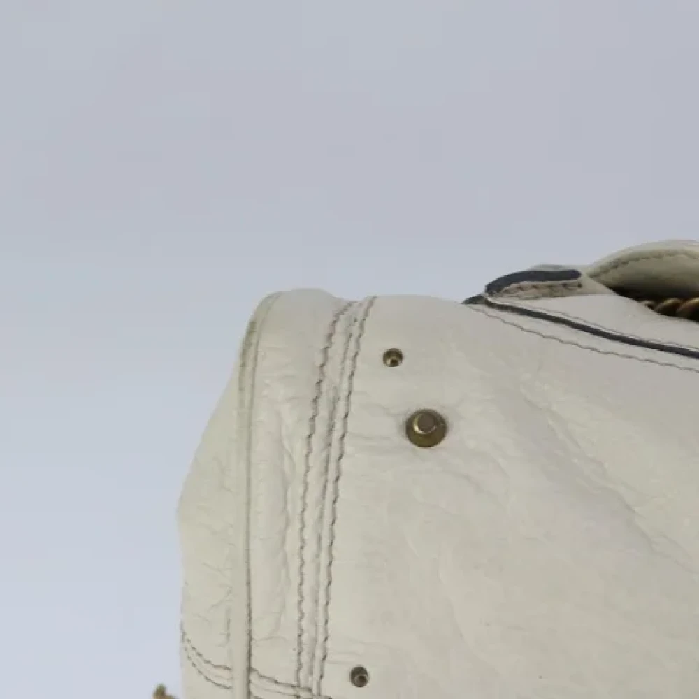Chloé Pre-owned Leather handbags White Dames